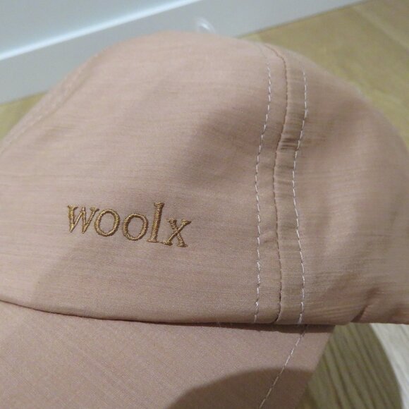 WOOLX Frankie Baseball Hat Breathable Merino Wool in Salmon Casual Outdoor - Picture 5 of 12